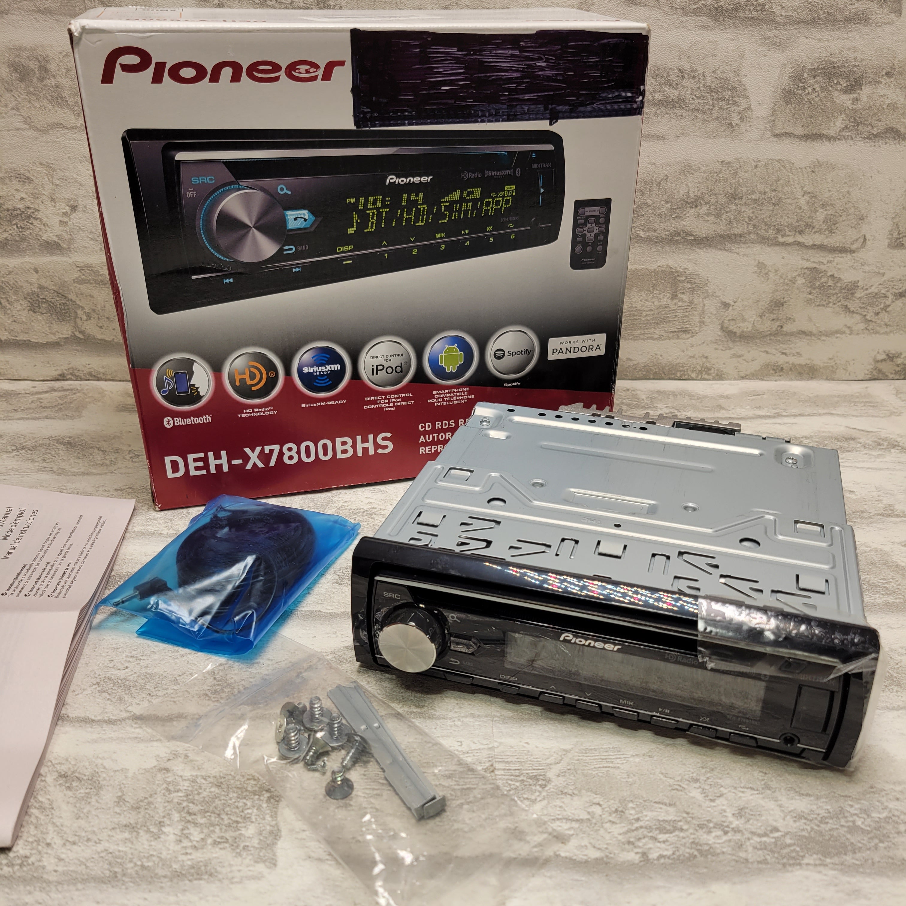 Pioneer DEH-X7800BHS CD Receiver **READ DESCRIPTION** (7610118406382)